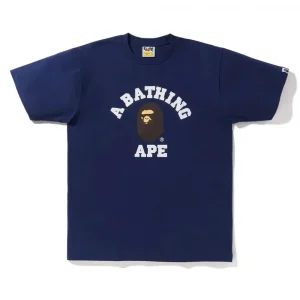 College Tee Navy