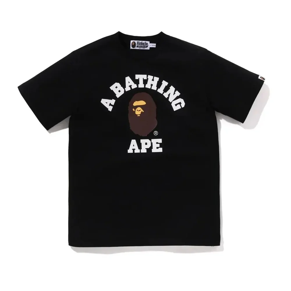 College Tee Black