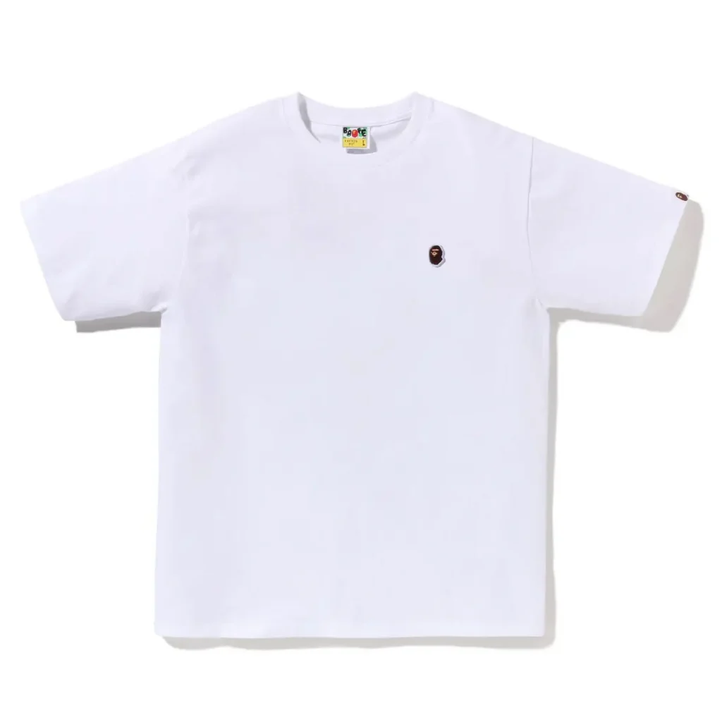 One Point Tee White