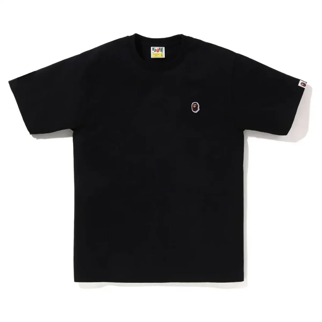 One Point Tee Black