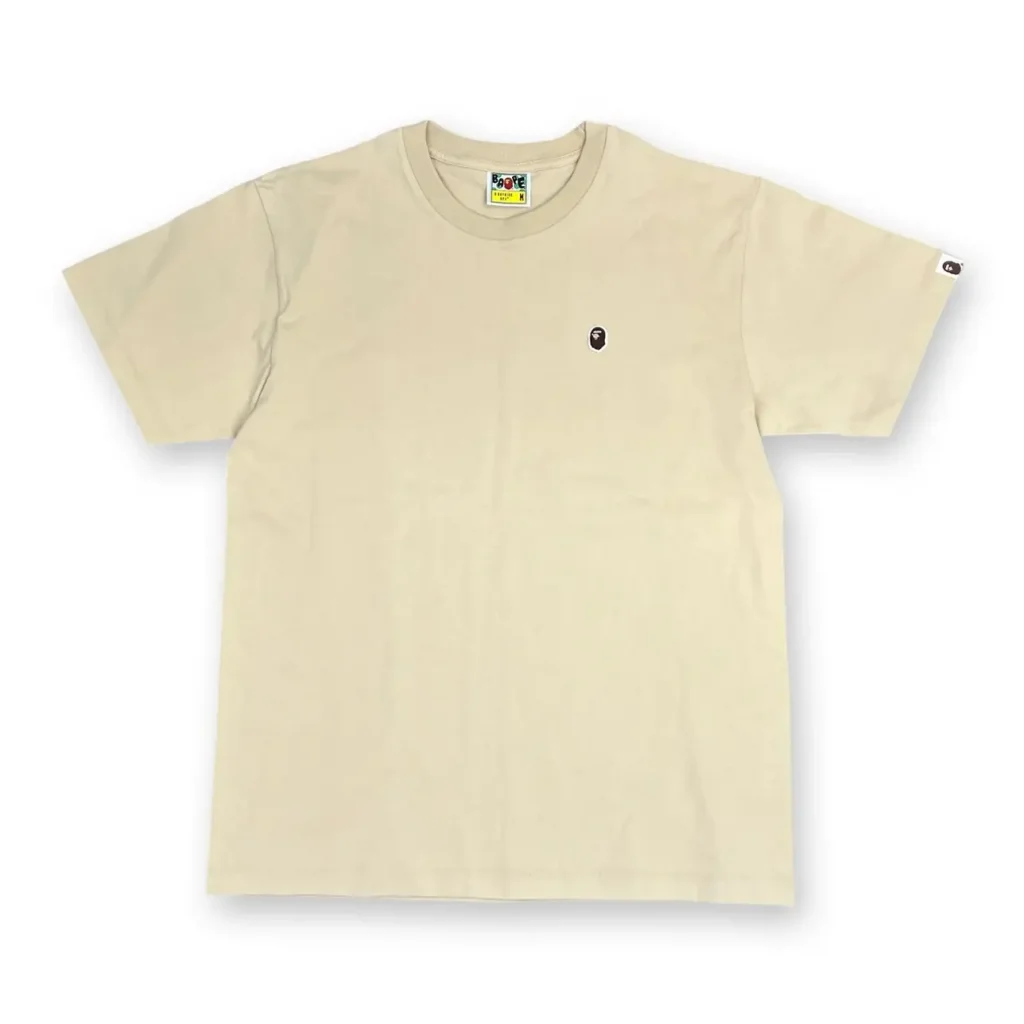 One Point Tee Beige