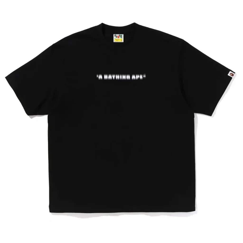 Pixal Logo Relaxed Fit Tee Black