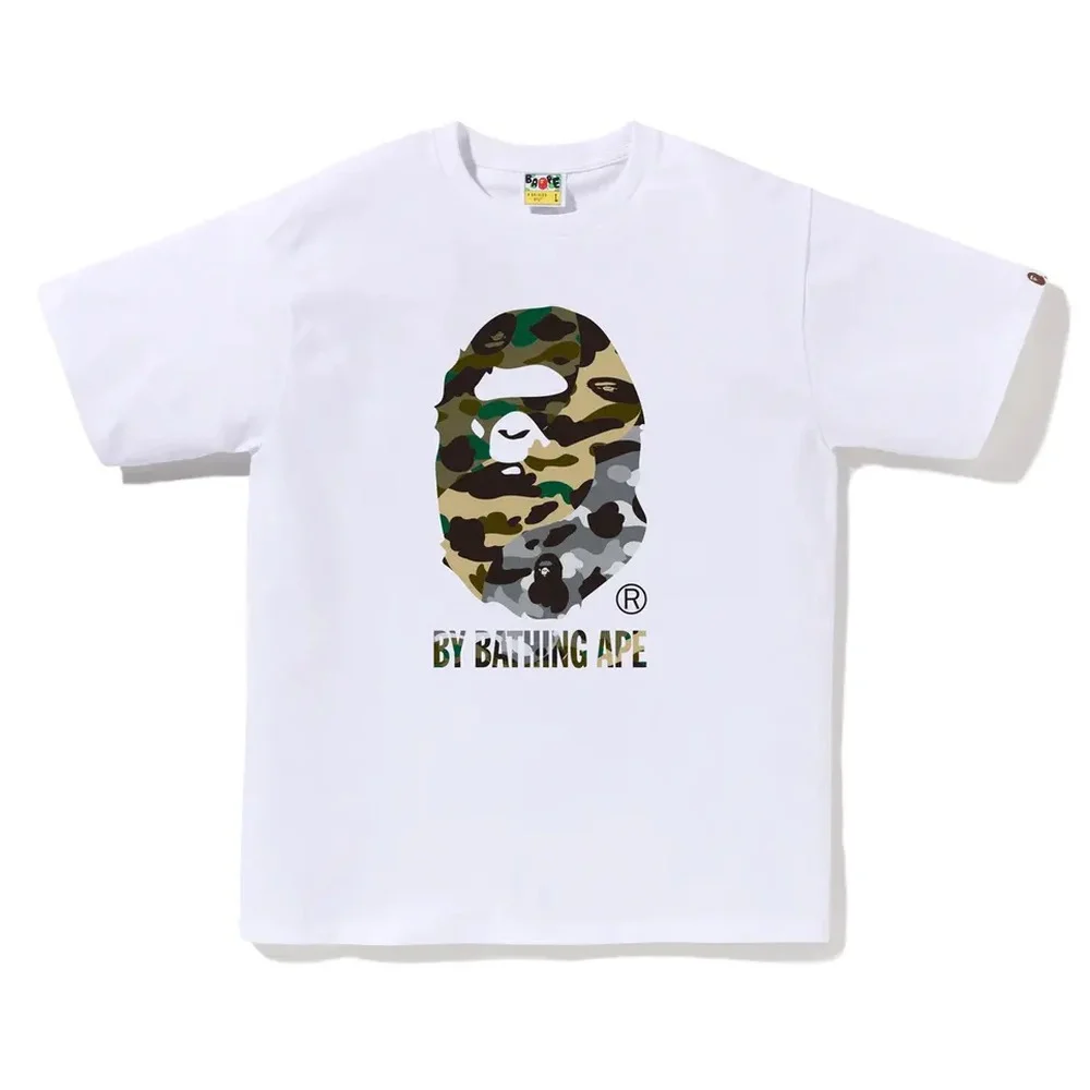 Color Camo By Bathing Ape Tee White