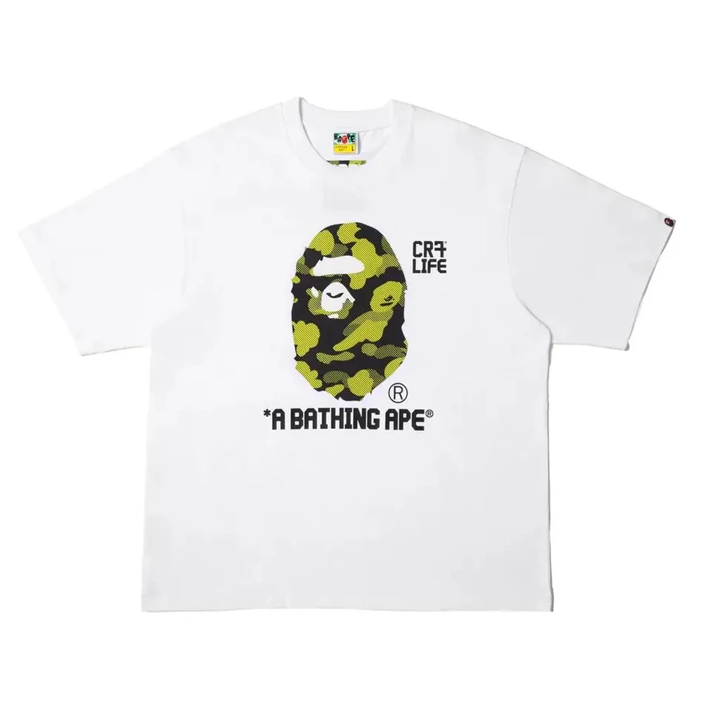 CR7 Life Ape Head Tee White