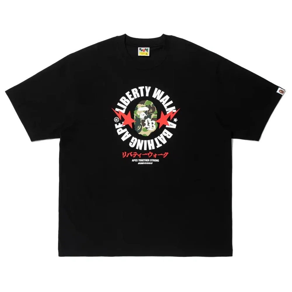 Liberty Walk ABC Camo Busy Works Relaxed Fit Tee Black