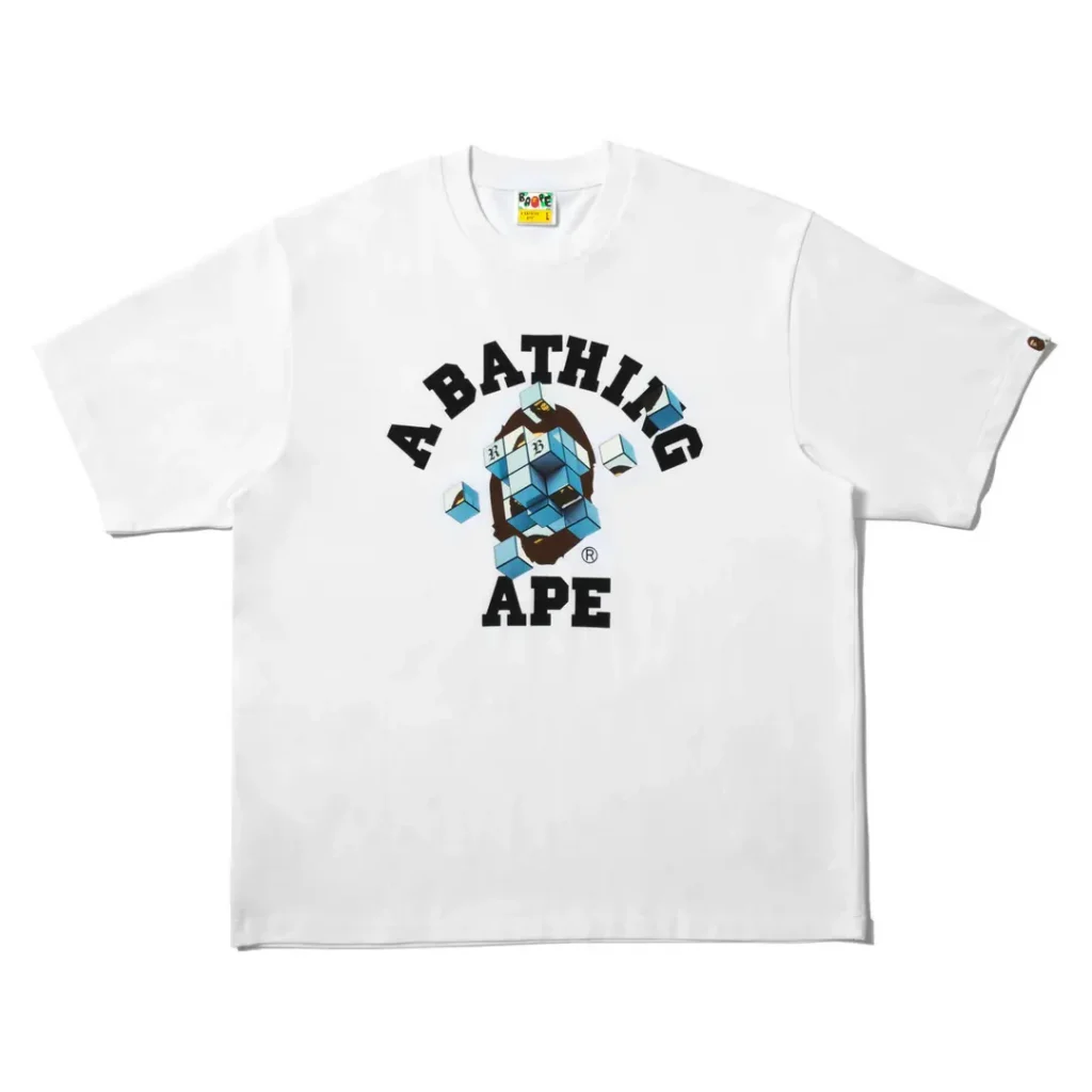 88rising Rich Brian College Relaxed Fit Tee White
