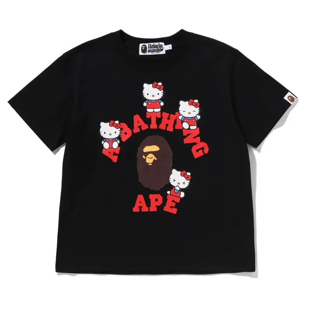 Hello Kitty College Tee Black