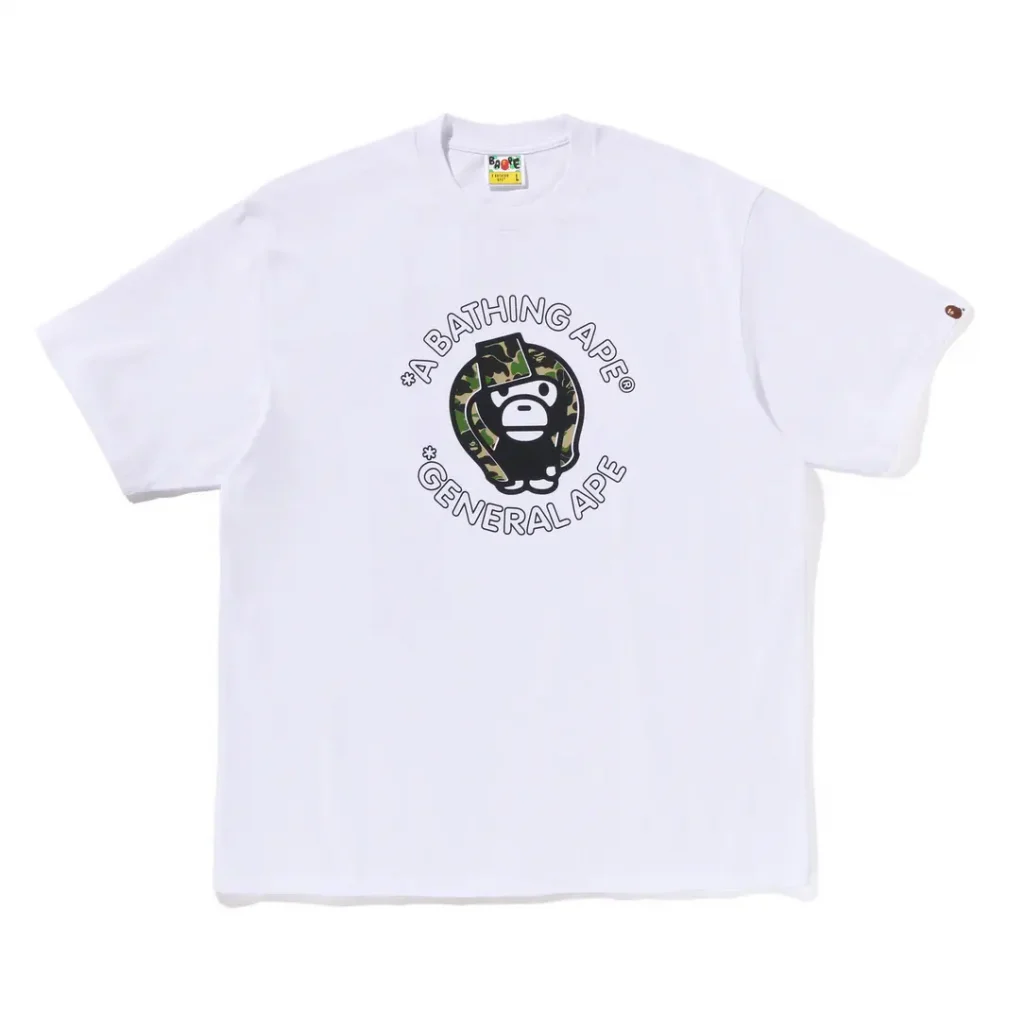 ABC Camo Baby Milo Relaxed Fit Tee White