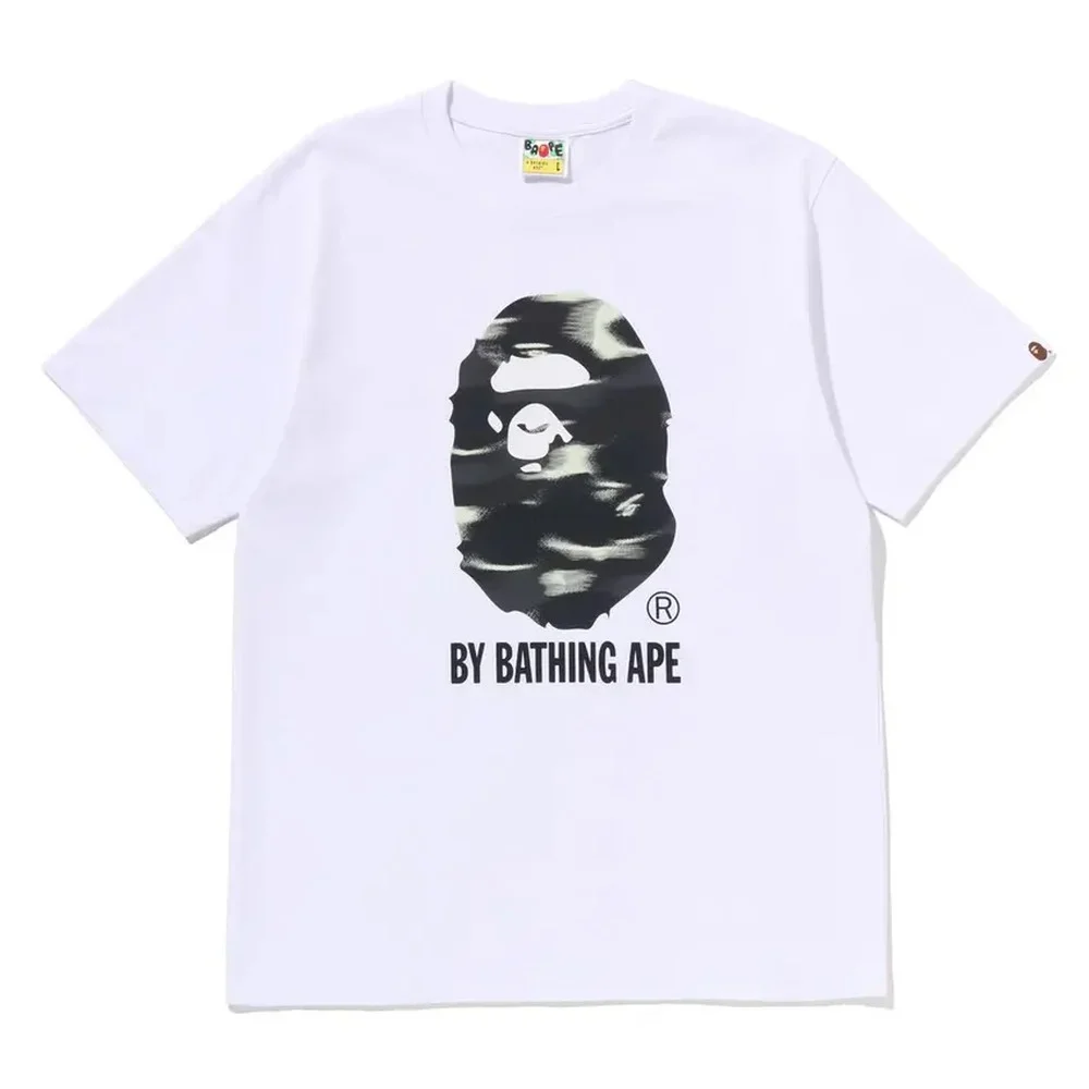 Screen Camo By Bathing Ape Tee White