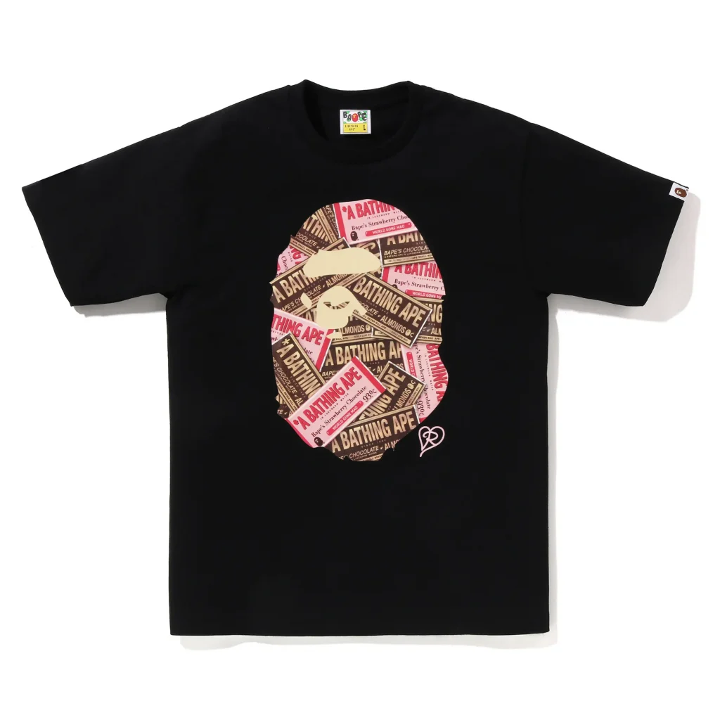 Chocolate Ape Head Tee Black
