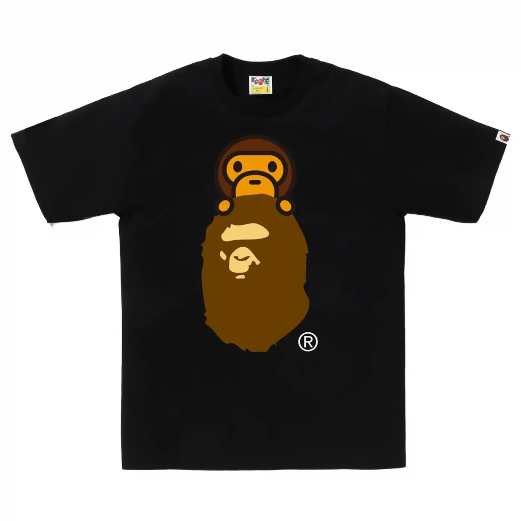 Milo On Ape Head Tee Black