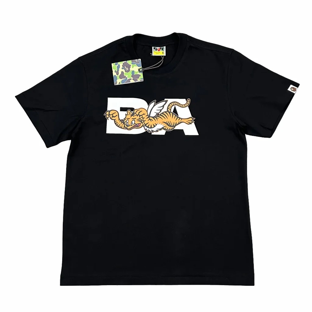 BA Flying Tiger Tee Black