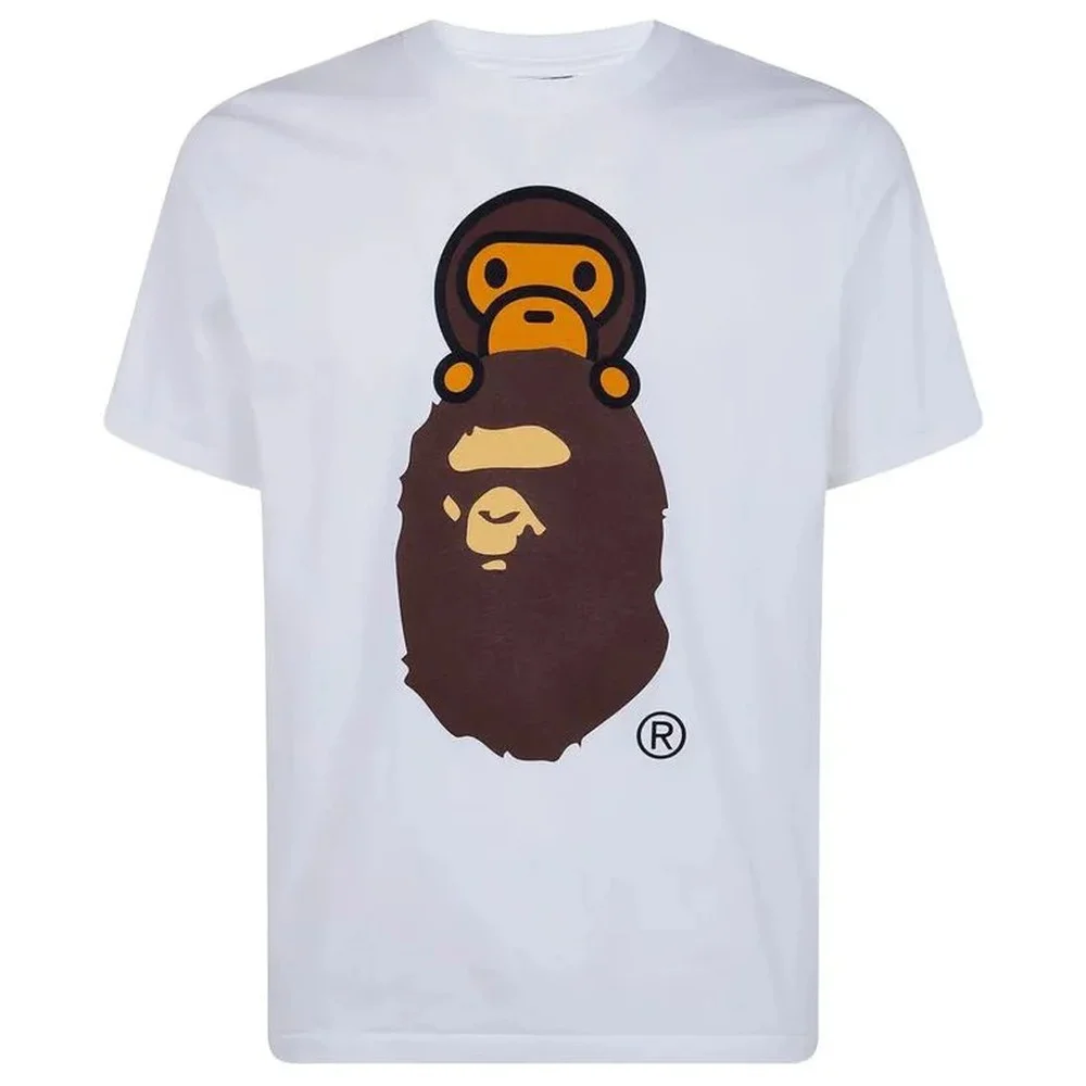 Milo On Ape Head Tee White